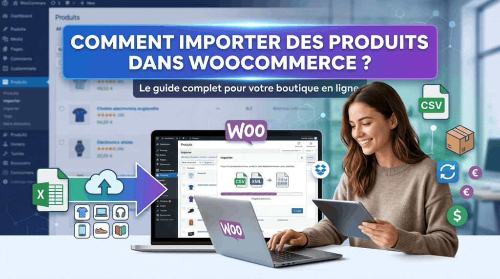 Comment importer des produits dans WooCommerce